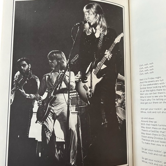 Vintage 1976 Crystal Ball Styx Piano and Guitar Sheet Music Booklet With Lyrics - Picture 3 of 16